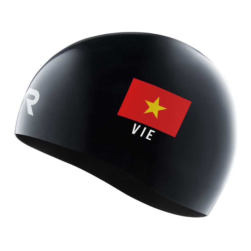 Nón bơi thi đấu TYR Custom Blade Silicone Caps with Vietnam National Flag