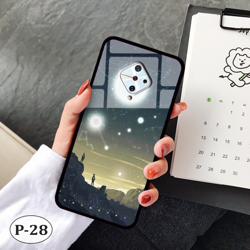 Ốp lưng kính Vivo S1 Pro- hình 3D