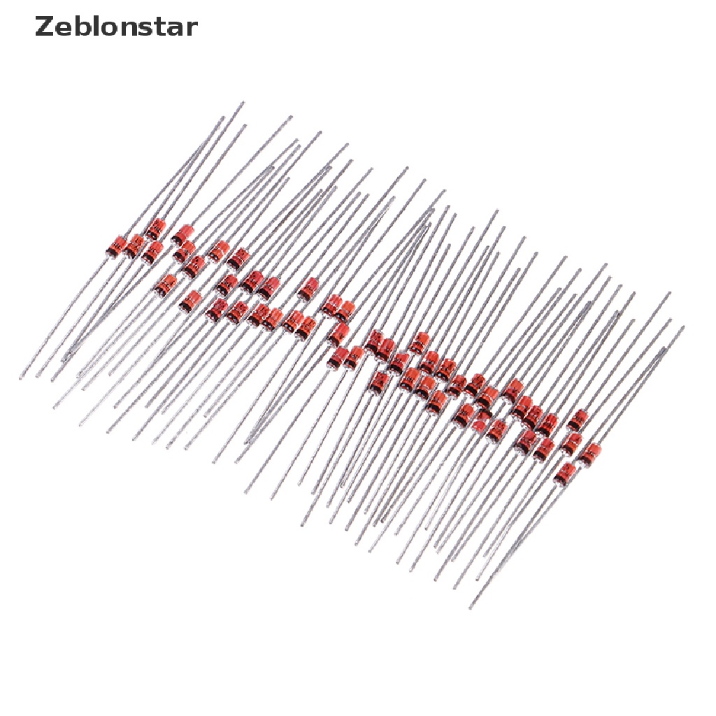 Set 50 Đi Ốt 1W 5.1V 1N4733A 1N4733 IN4733A IN4733 5V1 volt DO-35 Chuyên Dụng