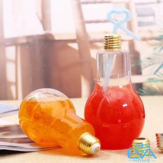 Bình Thuỷ Tinh Kiểu Dáng Bóng Đèn Dây tóc 400 ml