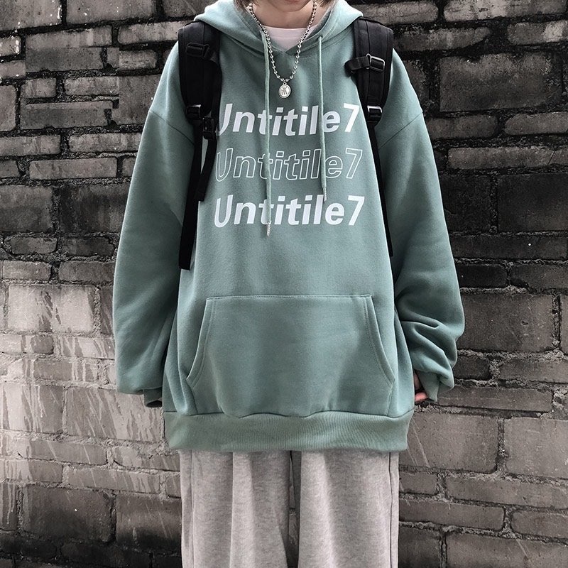 Áo Hoodie In Untitile 7 PEONYB Unisex [FREESHIP] Hoodies form rộng tay bồng kiểu dáng basic đường phố hàn quốc đẹp