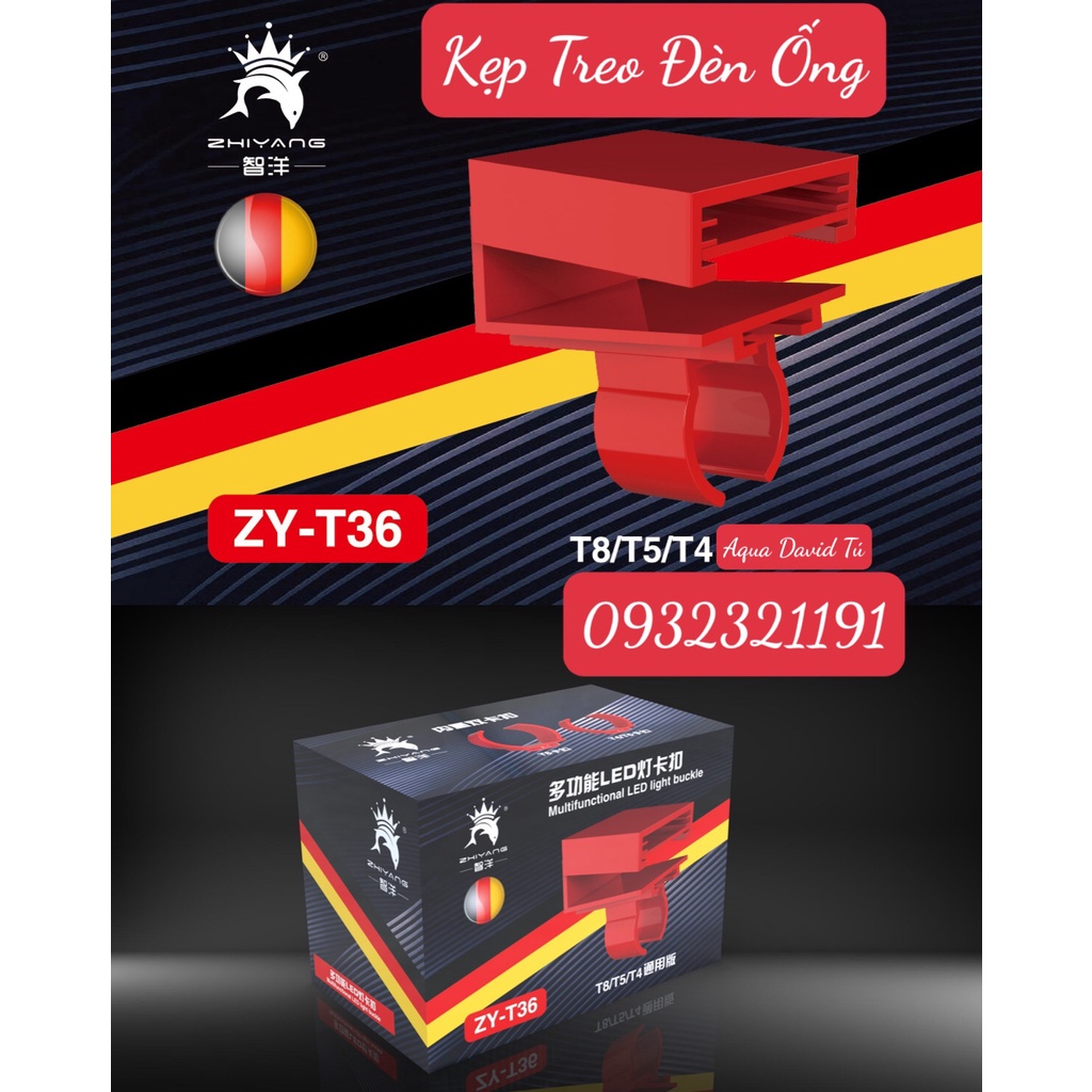 Kẹp Treo Đèn Ống Cho Bể Cá Rồng ZY-T36