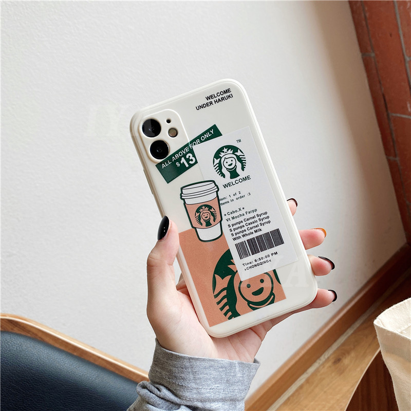 Ốp Lưng Tpu Họa Tiết Starbucks Thời Trang Cho Vivo Y20I Y12I Y12 Y20 Y30 Y30I Y12S Y20S Y17 Y11 Y15 Y19 Y53 Y85 Y50 Y91 Y93 Y91I Y91C V9