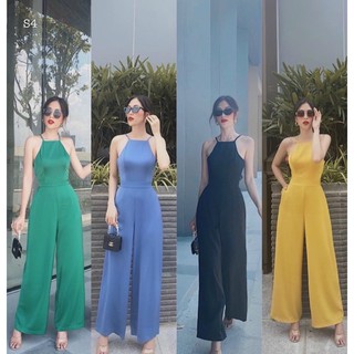 Jumpsuit hai dây nơ lưng
