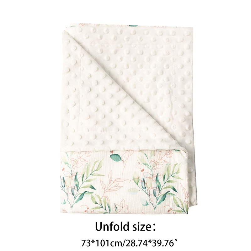 Chăn Cotton Mềm Mại In Họa Tiết Động Vật Dễ Thương Cho Bé Trai