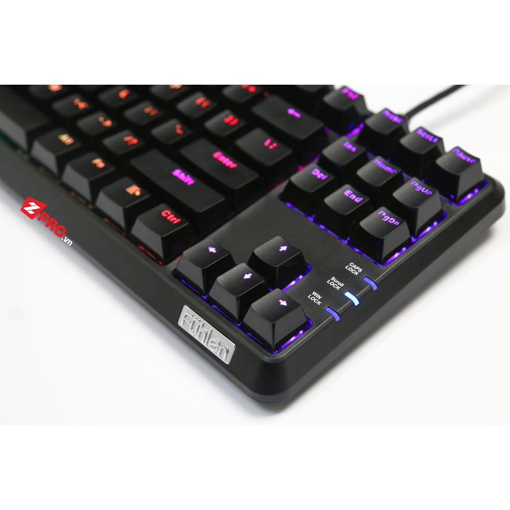 COMBO Bàn phím cơ Fuhlen M87s (ABS keycap) + Chuột Durgod Aries M39