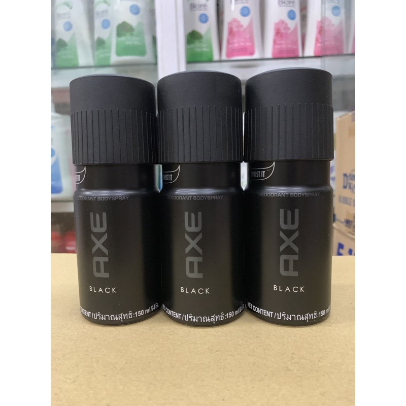 Xịt khử mùi AXE Black 150ml (mầu đen)