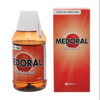 Thuốc Súc Miệng Họng Medoral chai 250ml