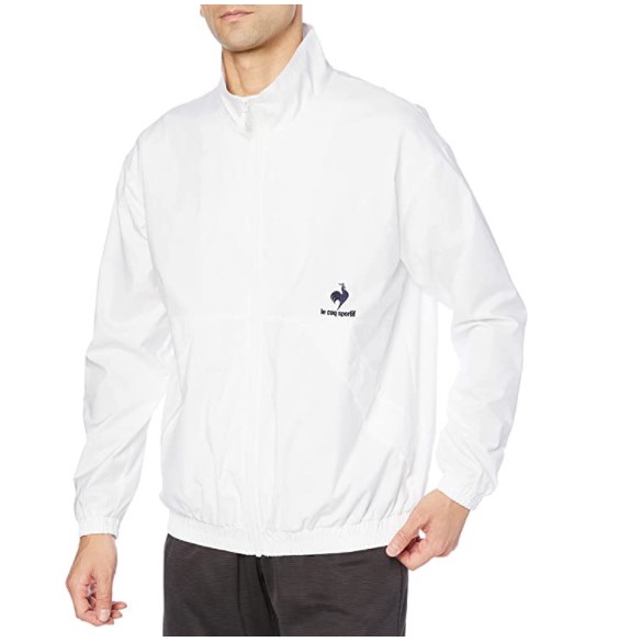 Áo khoác gió Lecoq Sportif nam - QMMSJF30-WHT