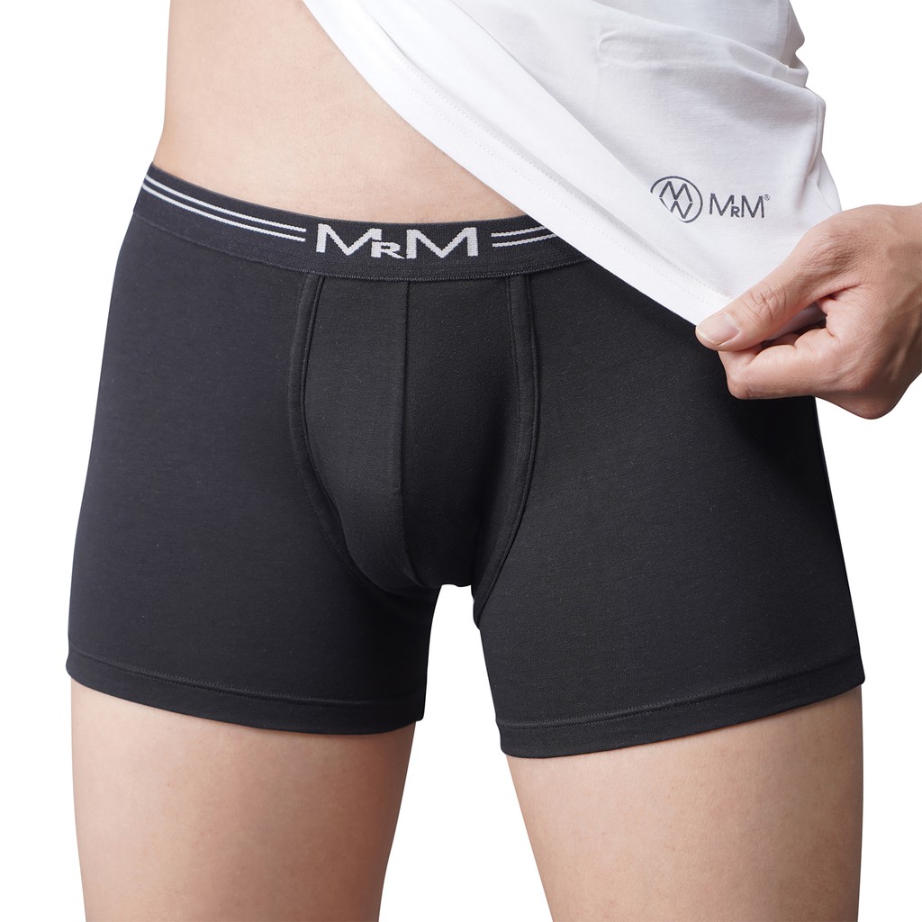 Combo 4 quần lót nam Boxer Cotton Organic mềm mịn thấm hút mồ hôi MRM Manlywear - 3 màu