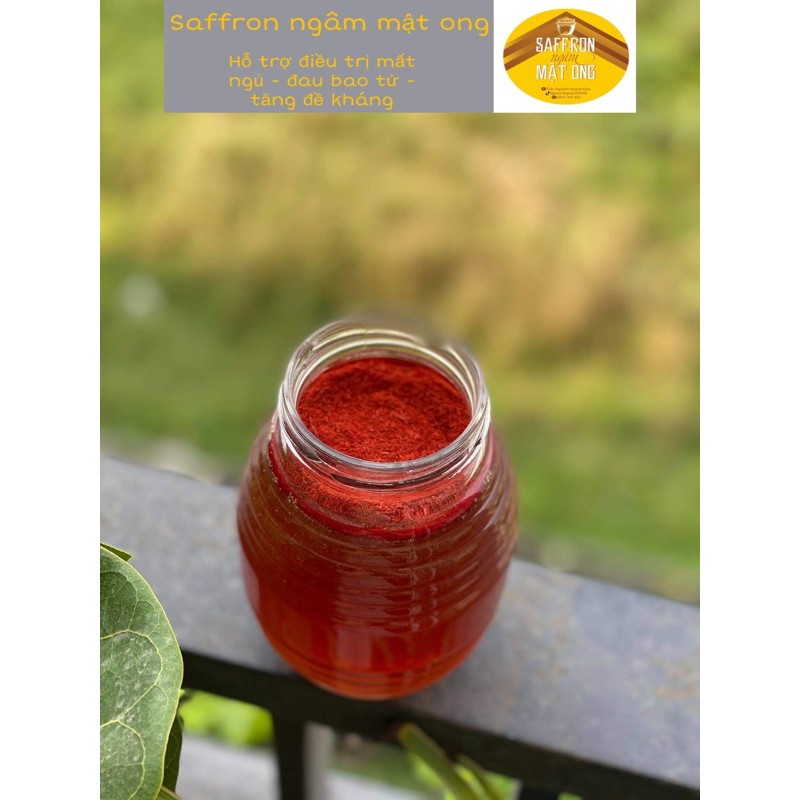 Saffron Tây á ngâm mật ong ( 1gr:100ml)