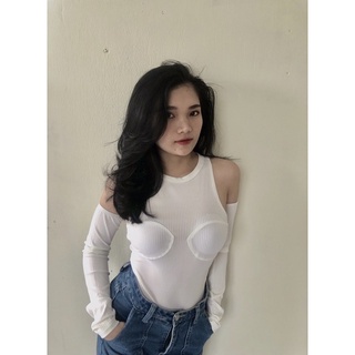 ÁO CROPTOP DÀI TAY ( TAY RỜI)