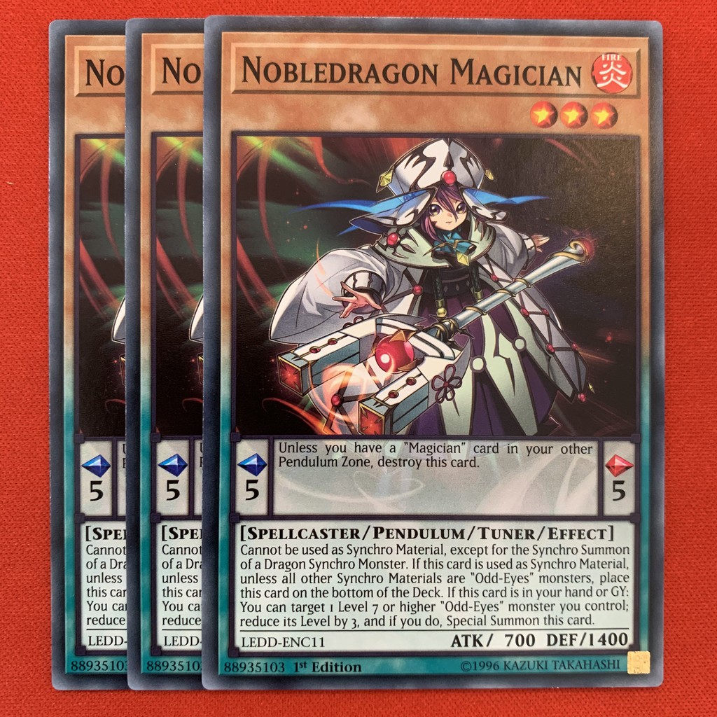 [EN][Thẻ Bài Yugioh Chính Hãng] Nobledragon Magician