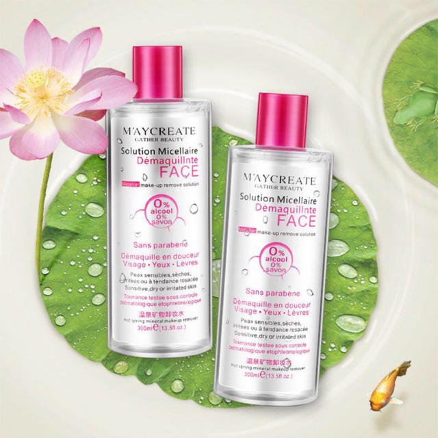 Nước tẩy trang 💖FREESHIP💖 Nước tẩy trang Maycreate 300ml sạch sâu | BigBuy360 - bigbuy360.vn