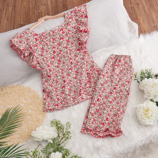 Đồ bộ mặc nhà chất lụa Thái cực mát