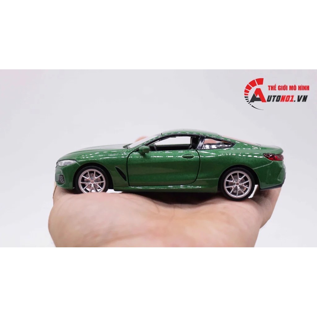 MÔ HÌNH XE BMW M850i COUPLE GREEN 1:35 DIECAST METAL 7461