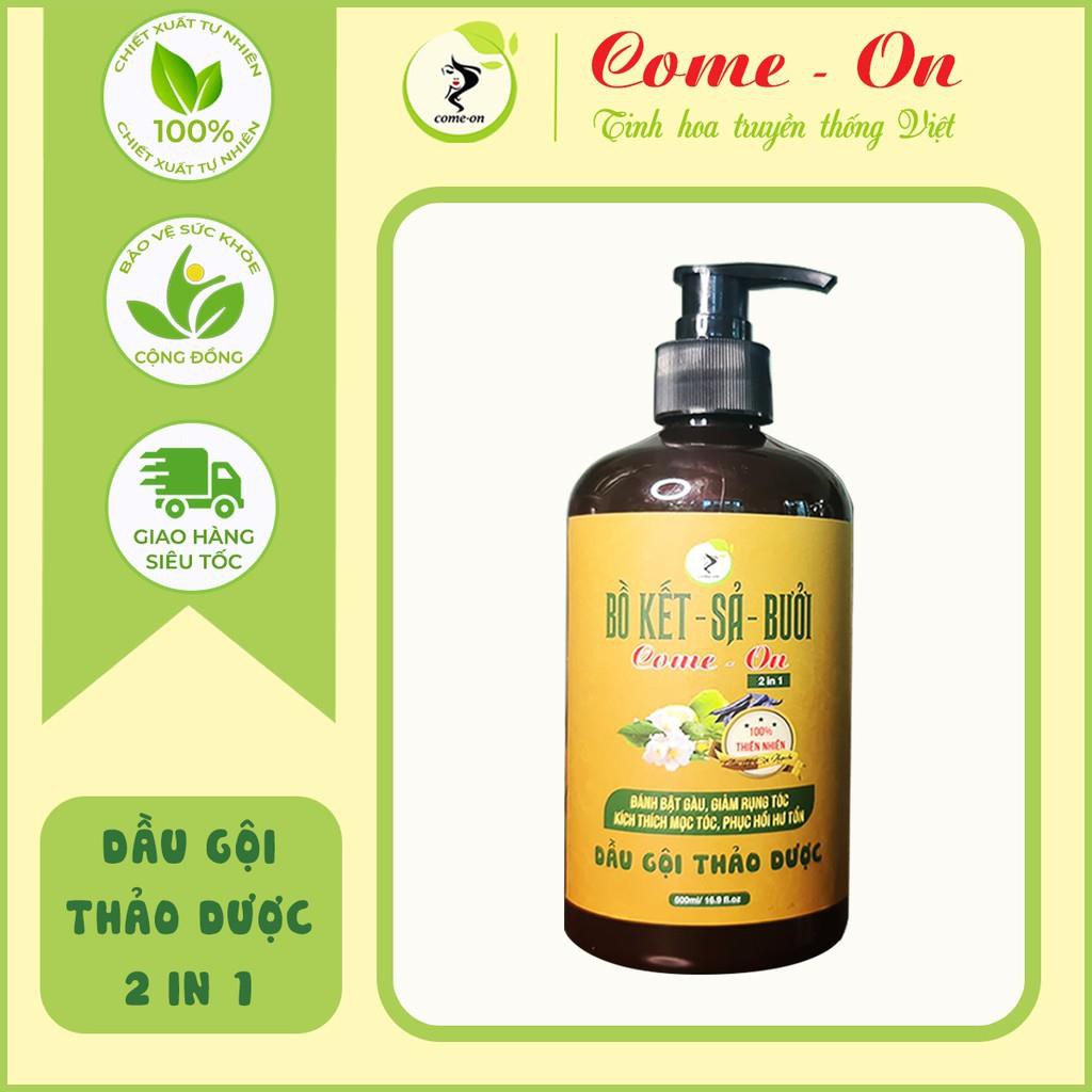 Dầu gội thảo dược cao cấp 2 trong 1,  thiên nhiên, thân thiện môi trường chăm sóc tóc mềm mượt - Chuẩn 100% | BigBuy360 - bigbuy360.vn