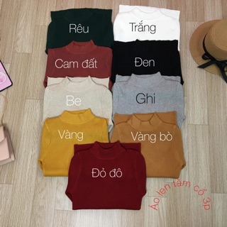 Áo len cổ 3p hàng QC loại 1 (kèm video)