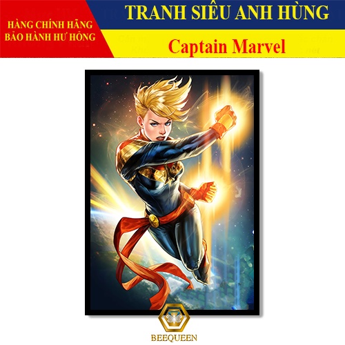 [MS26-50] Tranh Siêu Anh Hùng Captain Marvel - Đại úy Marvel