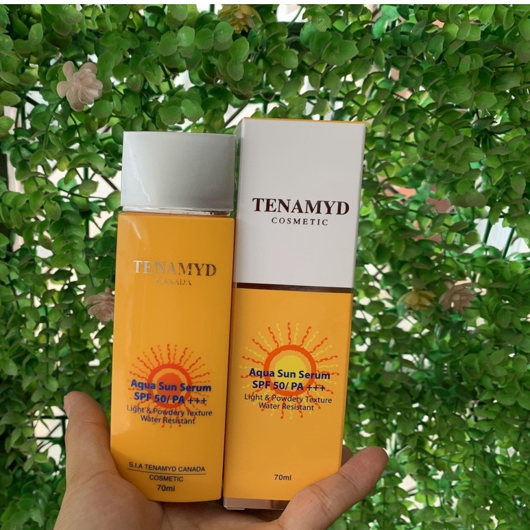 [CHÍNH HÃNG] Huyết Thanh Chống Nắng Tenamyd SPF 50/PA+++ Aqua Sun Serum SPF- Tinh chất chống nắng Kem chống nắng Tenamyd