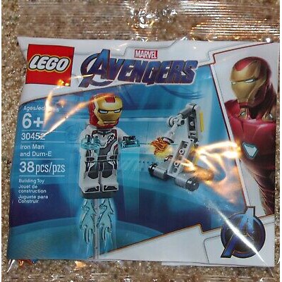 30452 Đồ chơi lắp ráp Iego Iron Man and Dum-E polybag - Người sắt và Dum-E