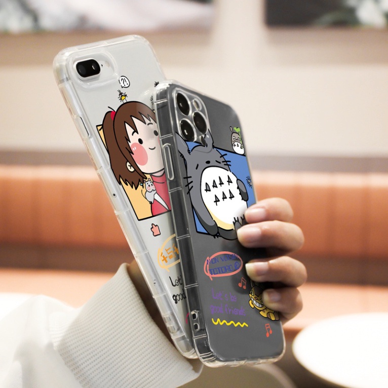 Ốp lưng iphone 6, 6s plus, 7 8 Plus, X, XS, XR, XSMAX, 11, 12, 13 PROMAX TRONG SUỐT CHUỘT, CÔ GÁI PKVN