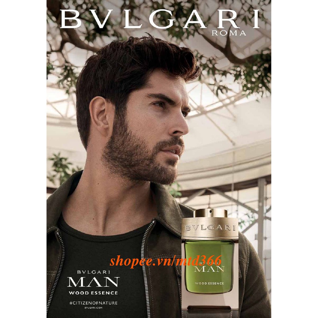 Nước Hoa Nam 5ml Bvlgari Man Wood Essence.