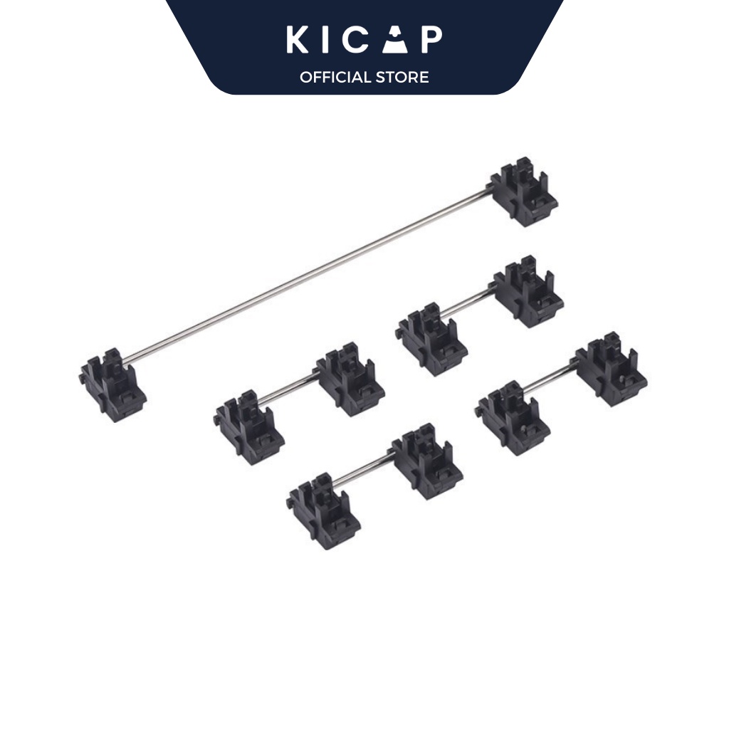 Stab Cherry Wire bạc | Bộ cân bằng cho bàn phím cơ mods sẵn - Kicap