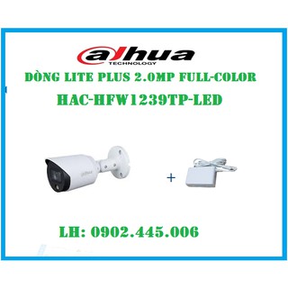 Hac-hfw1239tp-led, camera hỗ trợ công nghệ full-color starligh