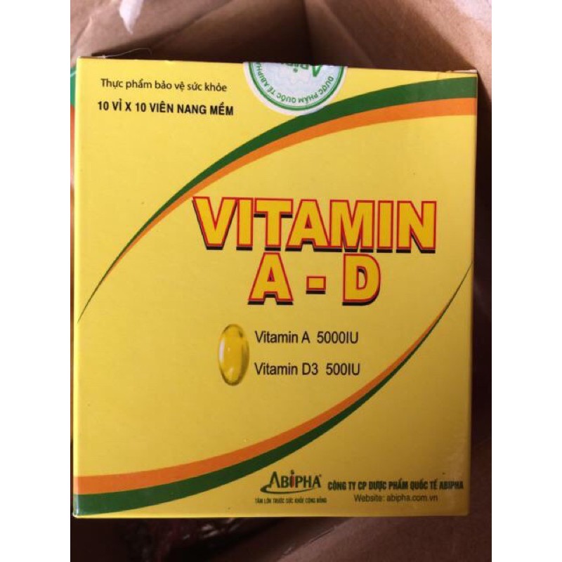 Vitamin A D Giúp phòng ngừa thiếu vitamin A,D cho trẻ em , phụ nữ đang mang thai hoặc cho con bú | BigBuy360 - bigbuy360.vn