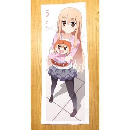 Gối ngủ anime Himouto! Umaru chan dài 40cm x 1m /Gối ôm dài Himouto Umaru chan