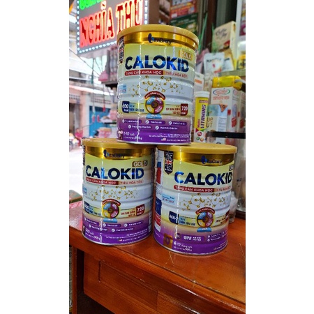 Sữa Calokid 0+,1+ 900gr (mã Qr đầy đủ)