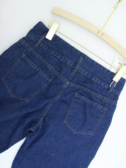 [Mã SKAMA06 giảm 8% tối đa 50K đơn 250K] QNU33 - QUẦN JEAN XANH ỐNG CÔN THỤNG NỮ | BigBuy360 - bigbuy360.vn