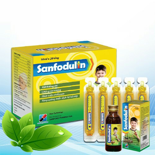 Sanfodulin - Miễn dịch khỏe, trẻ ăn ngon