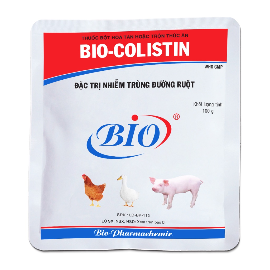 Bio - Colistin gói 100g