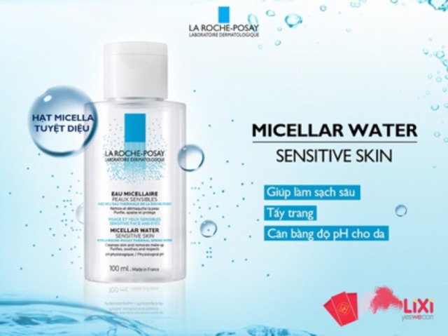 NƯỚC TẨY TRANG DA NHẠY CẢM -La Roche Posay 50ml ( CHÍNH HÃNG ) | BigBuy360 - bigbuy360.vn