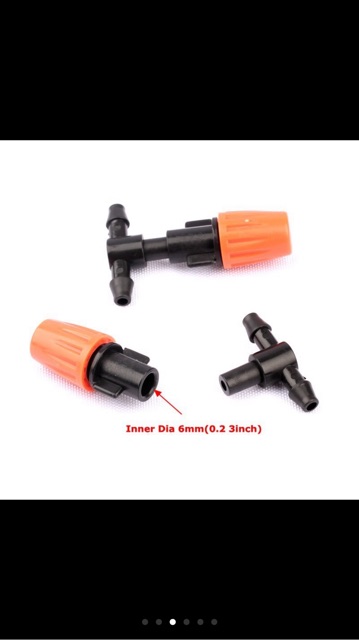 Bộ 10 đầu phun sương mầu cam