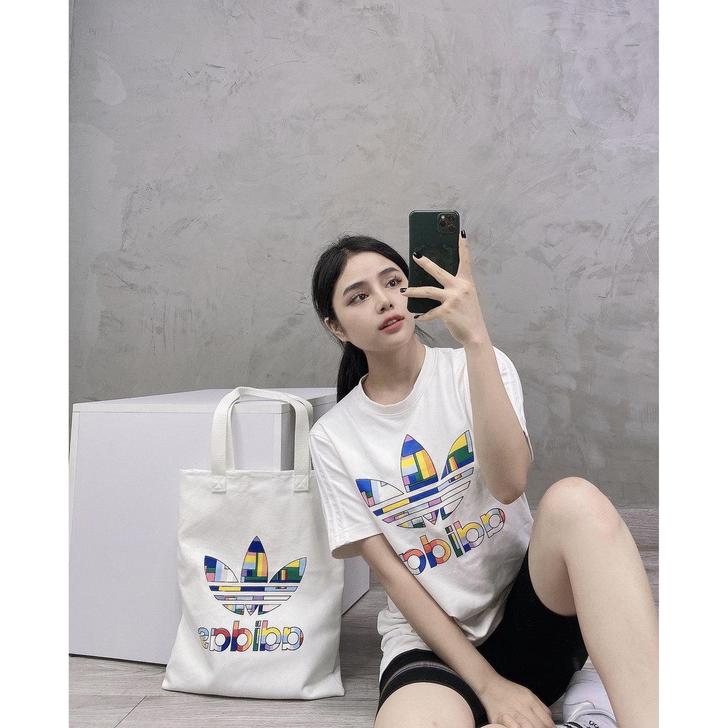 Túi tote, túi vải ADIDA PRIDE SHOPPER BAG