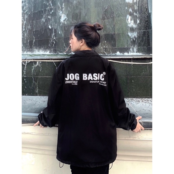 Áo Khoác JOG JACKET Unisex Nam Nữ Form Rộng