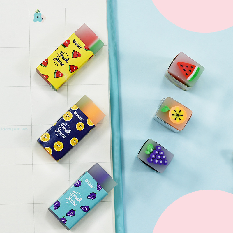 Cục Tẩy Hình Trái Cây Sáng Tạo Độc Đáo