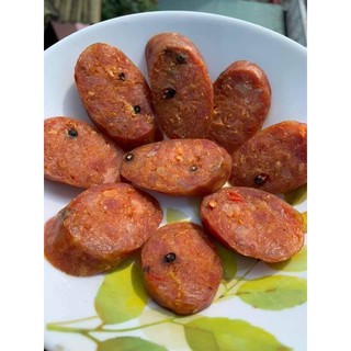  1kg Lạp Xưởng Sấy Sa Tế Sả Ớt Cai Lậy Thơm Ngon 