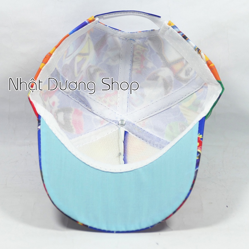 Nón kết Siêu nhân trẻ em cho bé từ 1đến 2 tuổi - Chất liệu vải cotton xịn sò