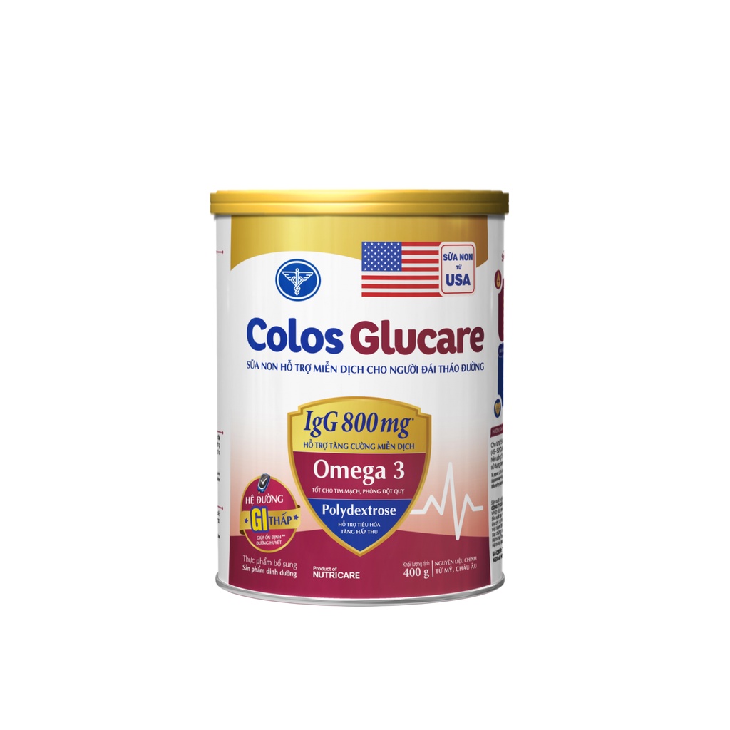 Sữa bột Nutricare COLOS GLUCARE 400g