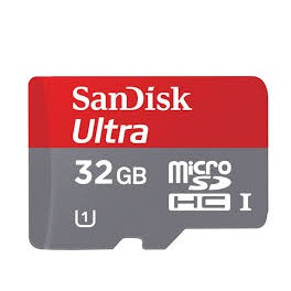 Thẻ nhớ Micro SD Scandisk 32Gb class 10 -80Mb bh 5 năm Hàng chính hãng