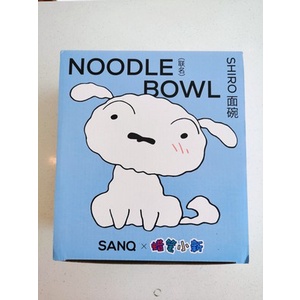 Tô úp mì ăn liền hình Chó Bạch Tuyết Shin Cậu Bé Bút Chì