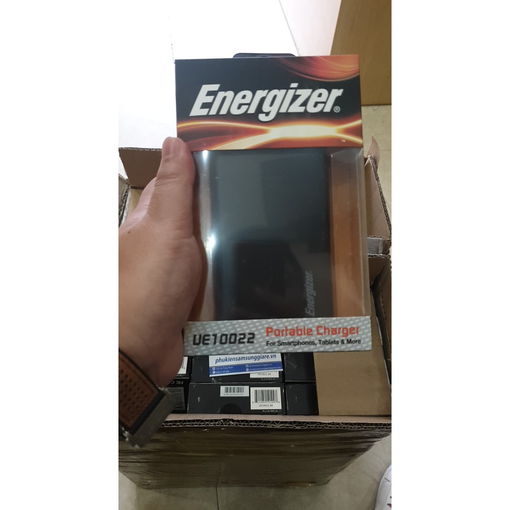 Pin sạc dự phòng Energizer 10000mAh - UE10022 - Huco Việt Nam