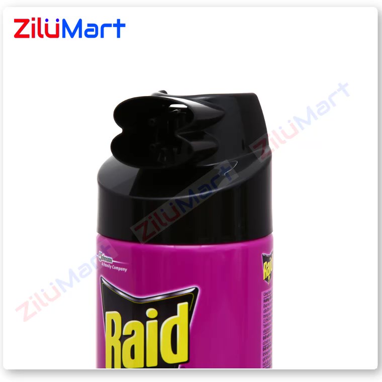 Bình xịt côn trùng Raid hương lavender loại 300ml