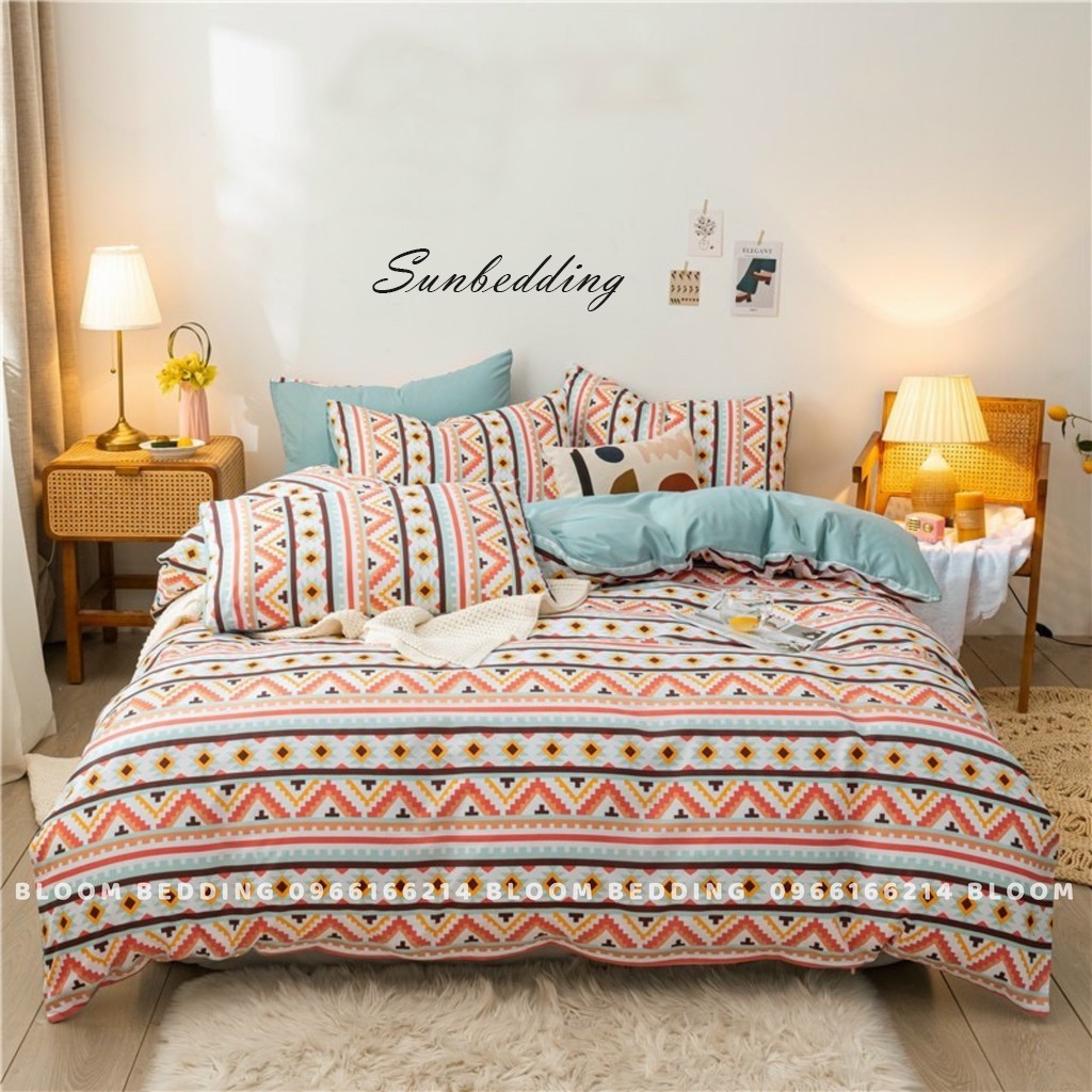 bo chan ga goi,Cotton POLY THỔ CẨM, cotton, ga nệm, chăn ga, cotton poly- bộ chăn ga gối /ga giường/drap giường