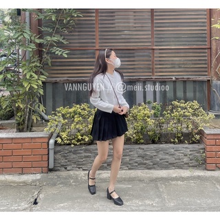 chân váy xếp ly ôm eo Meii Studio