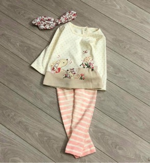 Set bé gái 3 chi tiết